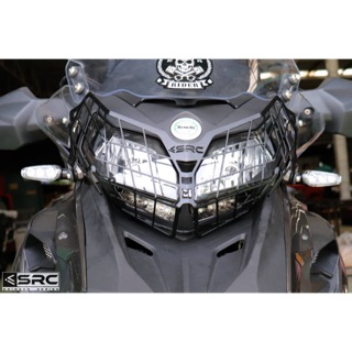 [S] การ์ดไฟหน้า Benelli TRK502 / 502X(ส่งฟรี)/HEAD LIGHT GUARD FOR Benelli TRK502 / 502X