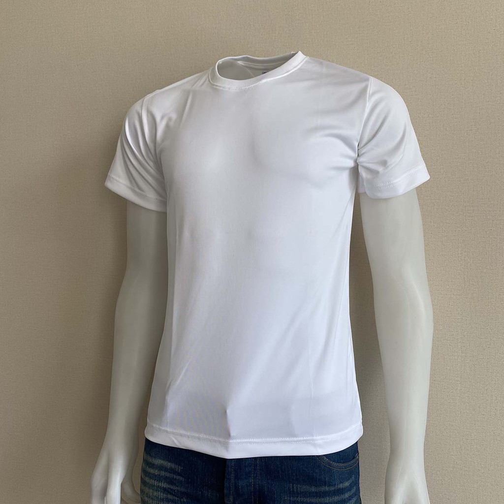 เสื้อยึดคอกลม ผ้าไมโครหน้าเรียบ ระบายอากาศได้ดี ไม่ร้อน ยีดหยุ่น นุ่มเบา ไม่ย้วย คอกลมส - รูปที่ 5