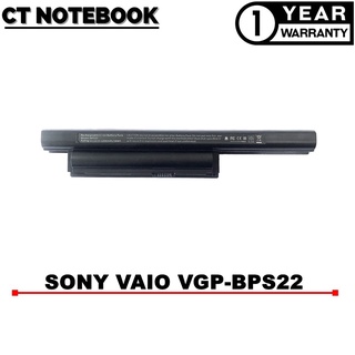 BATTERY SONY BPS22 VGP-BPS22 VGP-BPS22A VPC EA SONY EB SERIES / แบตเตอรี่โน๊ตบุ๊ค SONY ประกัน 1 ปี พร้อมส่ง