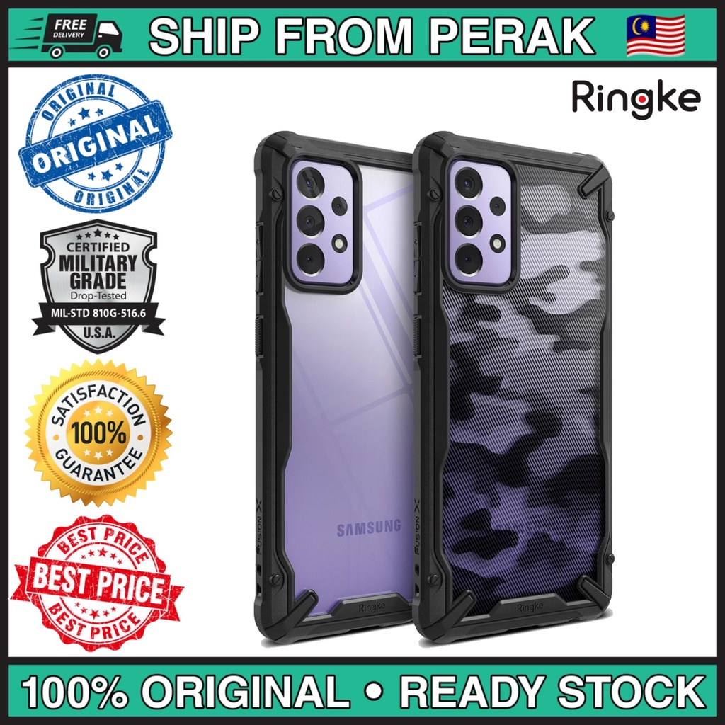 เคส Ringke Fusion X สําหรับ Samsung Galaxy A52S / A52 / A72 เคสโทรศัพท์ฝาครอบปลอก