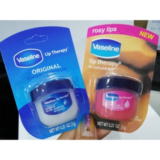 Vaseline Lip Therapy 7g  ริมฝีปากนุ่ม น่าจูบส์ พร้อมส่ง ดีงามมากกกกกกก