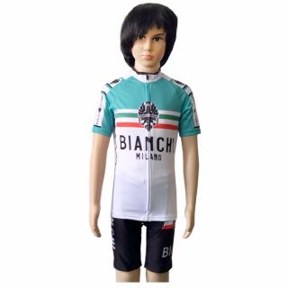 Lee Bicycle ชุดปันจักรยาน ของเด็ก  ลายทีม BIANCHI(D-6)ee Bicycle ชุดปันจักรยาน ของเด็ก  ลายทีม BIANCHI(D-6)