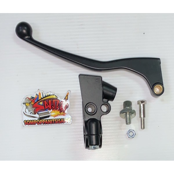 ชุดมือคลัทช์ (+ขาจับ+น็อต) แด๊ช/เทน่า/LS สีดำ เทียม(1ชุด5ชิ้น) - รูปที่ 2