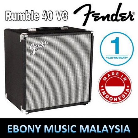 เครื่องขยายเสียง Fender Rumble 40 V3 Bass Combo