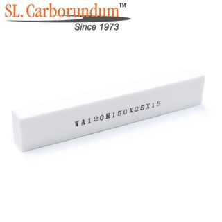 หินแท่ง segment WA120H150x25x15 หินแท่งสีขาว  (1 ก้อน) SL.carborundum