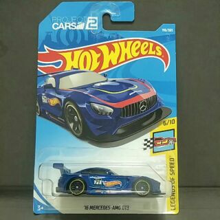 รถเหล็ก Hot wheels 16 MERCEDES-AMG GT3 (ib38)