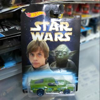 รถเหล็ก Hot wheels BLVD BRUISER YODA &amp; LUKE SKYWALKER STAR WARS (Ib007)