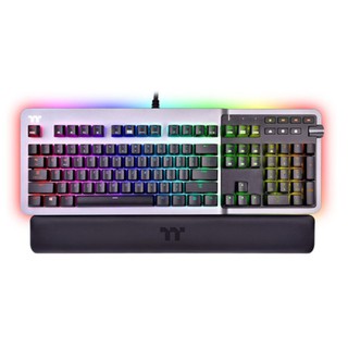 KEYBOARD (คีย์บอร์ด) TT PREMIUM ARGENT K5 RGB (CHERRY MX RGB SPEED SILVER) (RGB) (EN)