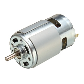 ขายดี มอเตอร์แบริ่งไฟฟ้า DC 12V-36V 3500--9000 RPM แรงบิดสูง เสียงเบา ขนาดใหญ่ 775