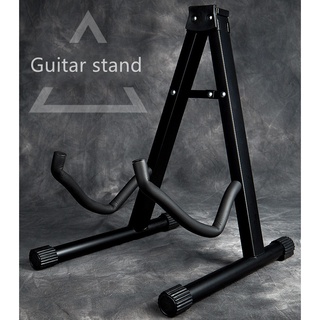 🎸Guitar Stand🎸 ขาตั้งกีต้าร์  ขาตั้งกีต้าร์ สามารถวางได้ทั้งตั้งได้ทั้งกีต้าร์โปร่ง-ไฟฟ้า ทำจากเหล็กแข็งแรง พับได้