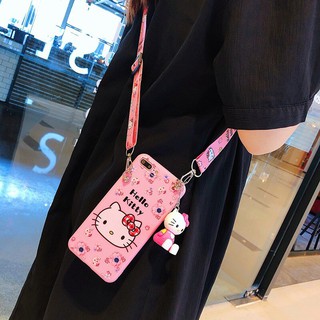 p44  HELLO KITTY เคสโทรศัพท์มือถือลายการ์ตูนคิตตี้สําหรับ Xiaomi Redmi 5 5 A 6 6 A 7 Y3 7 A 8 8 A Note 4X5 Pro 6 7S