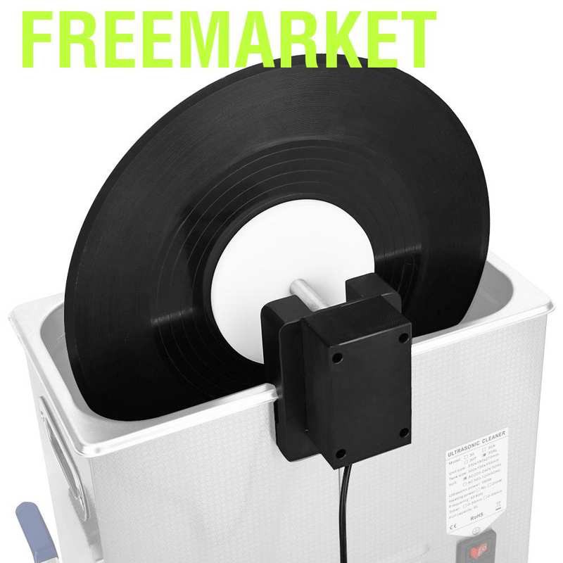 ♝FM Ultrasonic Vinyl Record Cleaner Rack Adjustable Power Cleaning