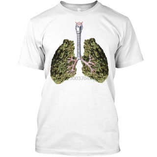 เสื้อยืดผ้าฝ้าย เสื้อยืด พิมพ์ลาย Ghgt Weed Lungs สําหรับผู้ชาย เสื้อยืด