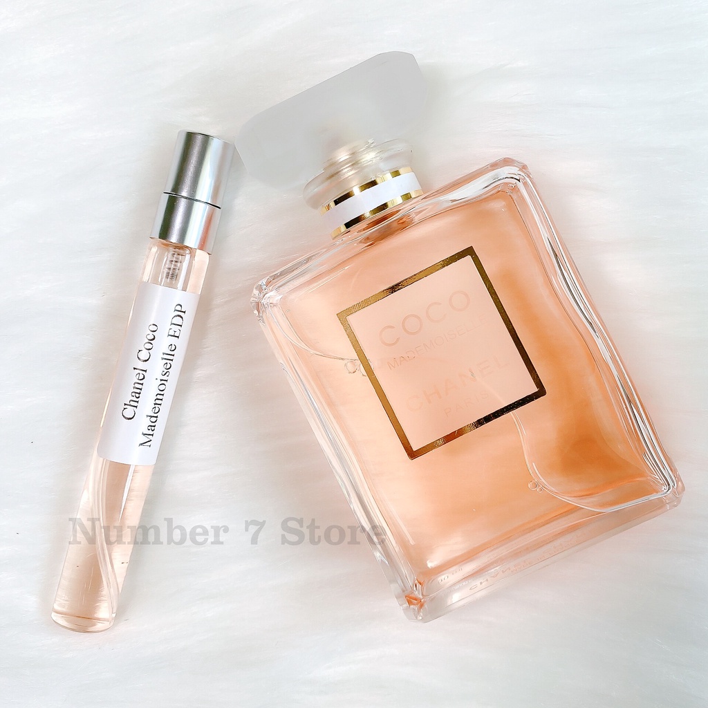 Number 7 Perfume Storeแบ่งขายน้ำหอมแบรนด์แท้ 100% Chanel Coco Mademoiselle EDP Mini Perfume  for Women  Mini  fragrances