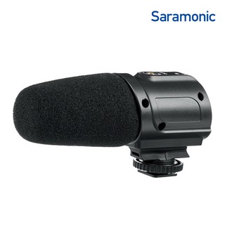 Saramonic Surround Recording Microphone with Integrated Shockmount, Low- Cut Filter &amp; Battery-Free