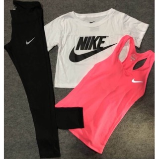 SET NIKE FOR WOMEN ชุดออกกำลังกายnike