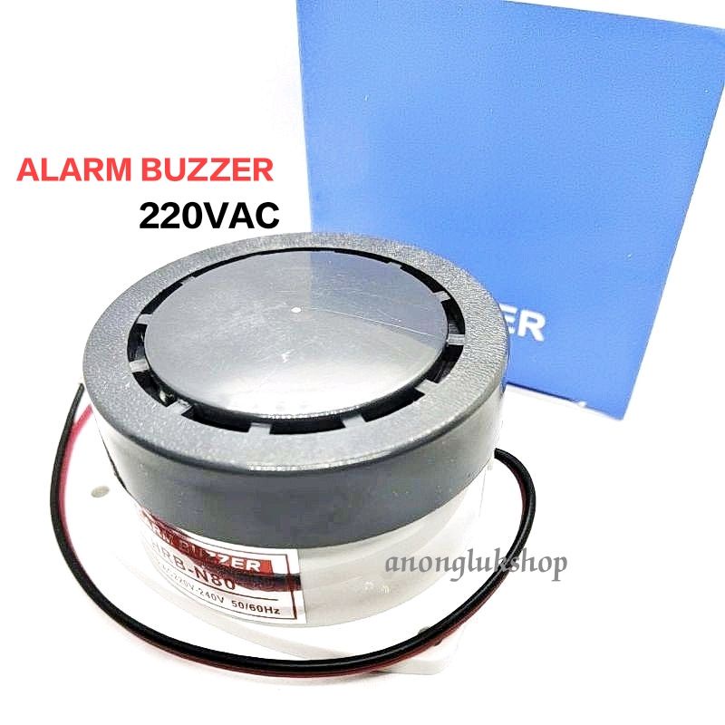 BUZZER ALARM HRB-N80 ออดลอยไฟฟ้า ออดไฟฟ้า บัสเซอร์ เสียงสัญญานเตือน 220VAC