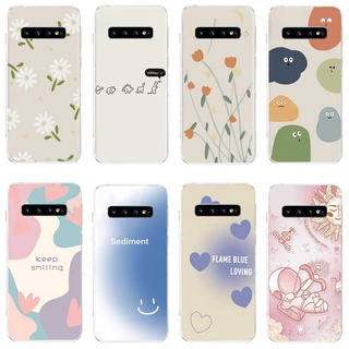 Samsung Galaxy s10 plus s10e เคส TPU นิ่ม ซิลิโคน ป้องกัน เคสโทรศัพท์