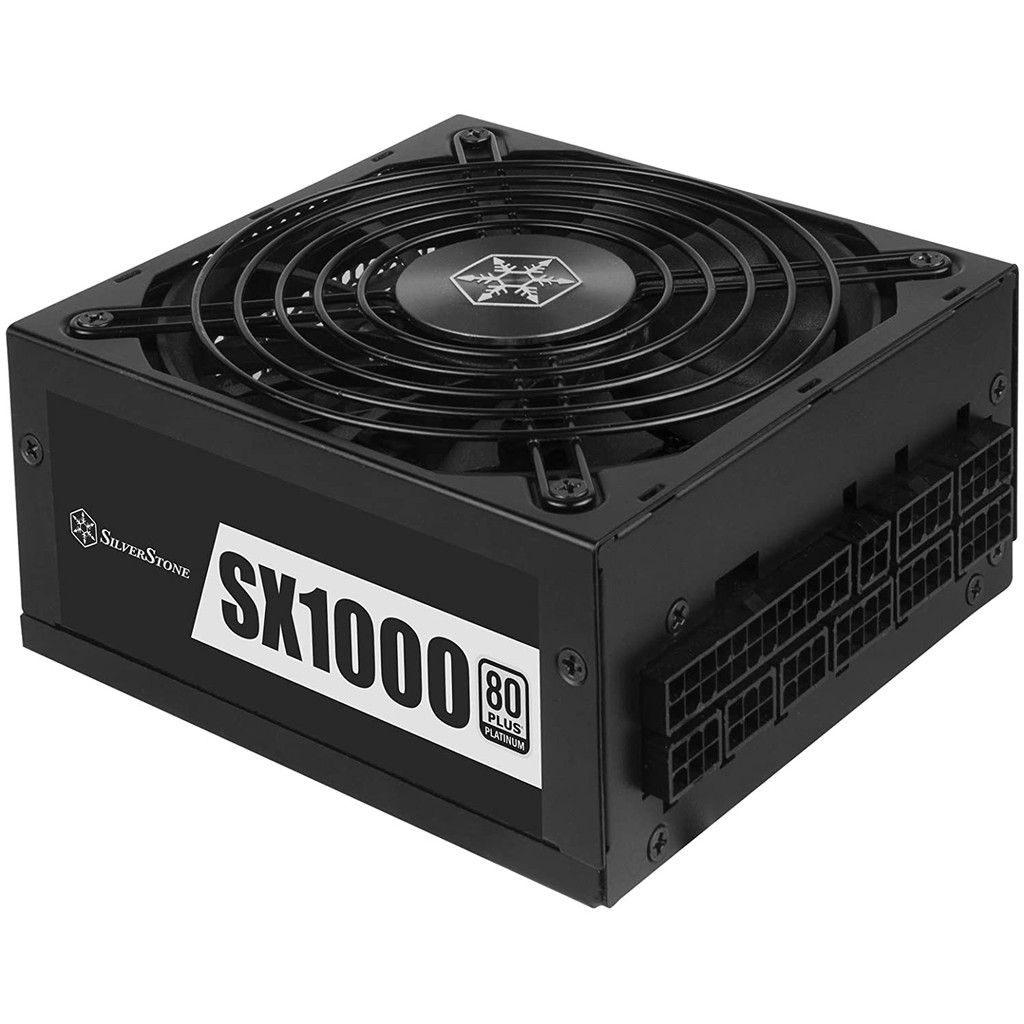 PSU SilverStone 1000w SX1000 80Plus Platinum 1000W Fully Modular SFX-L Power Supply SX1000-LPT #POWE