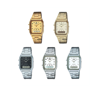 โปรโมชั่น : ใส่โค้ดลดเพิ่ม ของแท้ นาฬิกาข้อมือ Casio รุ่น AQ-230