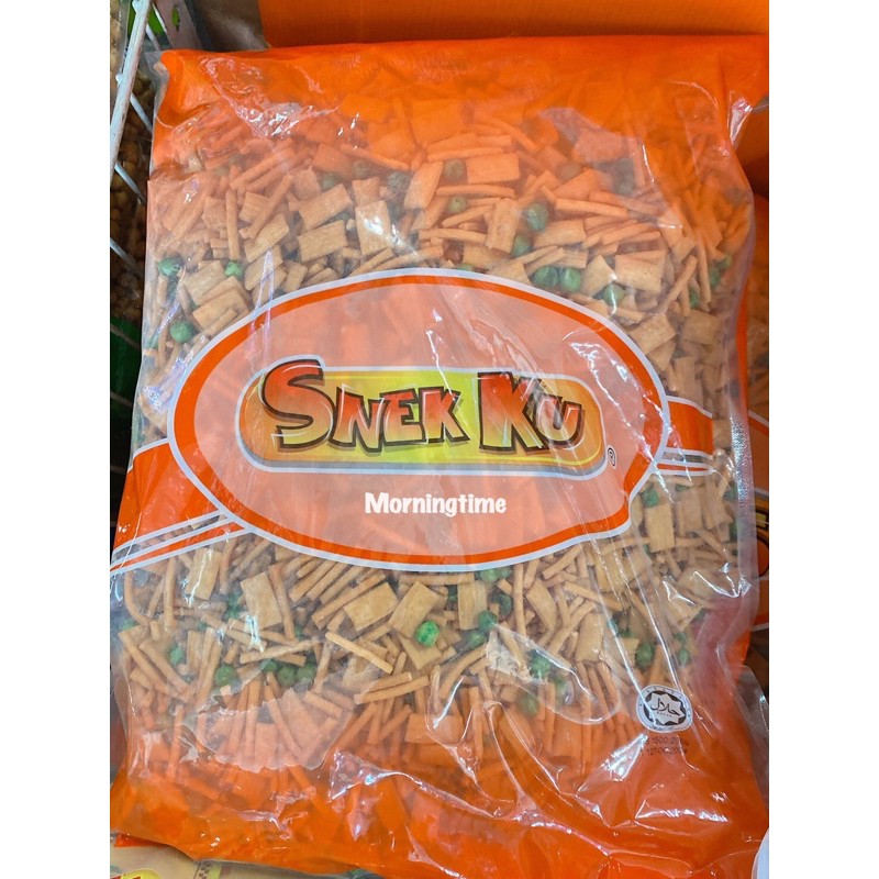 ขนมขาไก่ ขาไก่มาเลย์ผสมถั่ว Snek Ku  น้ำหนัก 2 kg