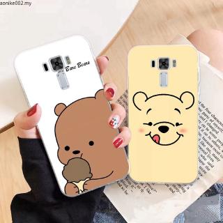 asus zenfone 2 3 4 laser selfie max pro plus m 1 m 2 bear pattern - 3 เคสปกอ่อนซิลิโคนแบบนิ่ม