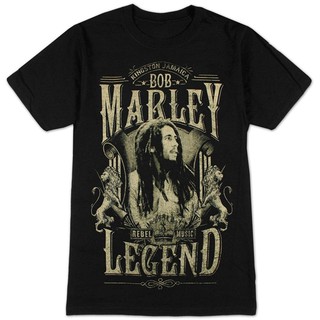 เสื้อยืดลําลอง แขนสั้น พิมพ์ลาย Bob Marley แฟชั่นฤดูร้อน สําหรับผู้ชายS-5XL