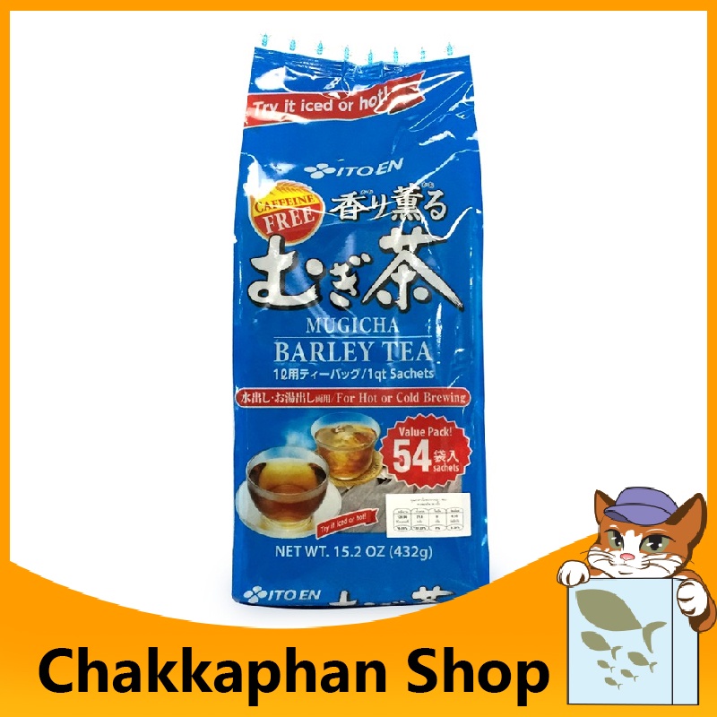 เครื่องดื่มบาร์เลย์ชนิดซอง ชาบาร์เลย์ "ITOEN" MUGICHA BARLEY TEA หอมชื่นใจไม่มีคาเฟอีน