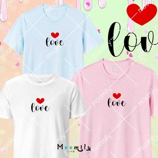 เสื้อคู่ เสื้อคู่รัก เสื้อยืดคู่รัก MMLLOVEMIX