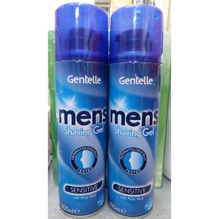 Gentelle Men Shaving Gel เจลโกนหนวด (ปริมาตร 200ml)