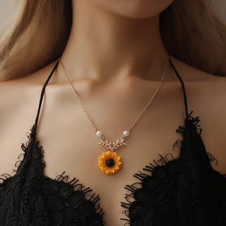 Fashion Creative Sun Flower Earrings Simple Sweet Sunflower Earrings