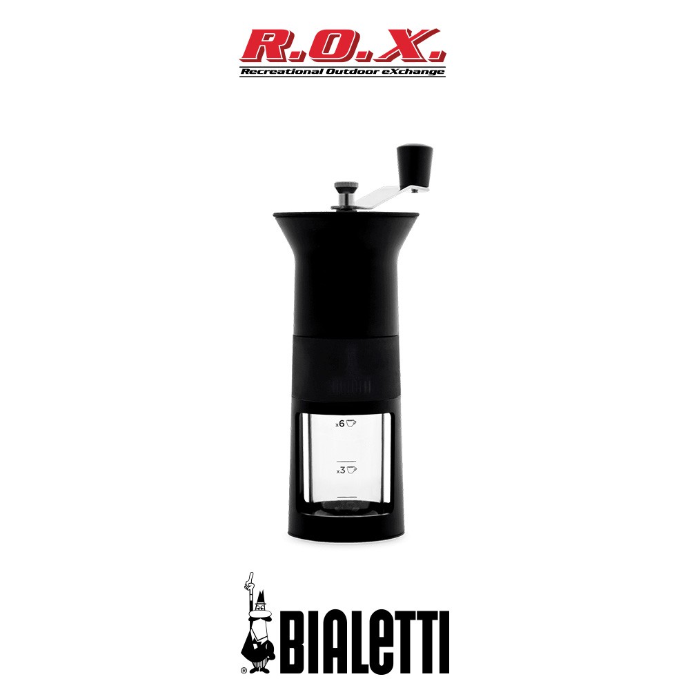 BIALETTI MANUAL COFFEE GRINDER เครื่องบดเมล็ดกาแฟแบบมือหมุน BIALETTI