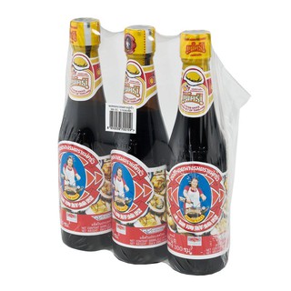 ตราแม่ครัว ซอสหอยนางรม 300 มล.x3 ขวด Mae Krua Oyster Sauce 300 ml. X 3 bottles