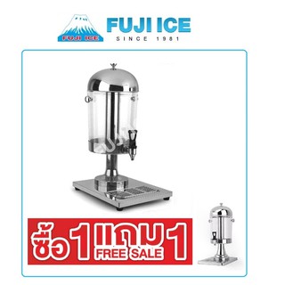 FUJI ICE  ซื้อ1แถม1 โถจ่ายน้ำผลไม้ และน้ำหวาน 1 โถ สีเงิน ฟูจิไอซ์