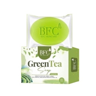 สบู่ชาเขียว บีเอฟซี BFC Greentea Soap ขนาด 50g. ( ใช้ได้นาน 1 เดือน )