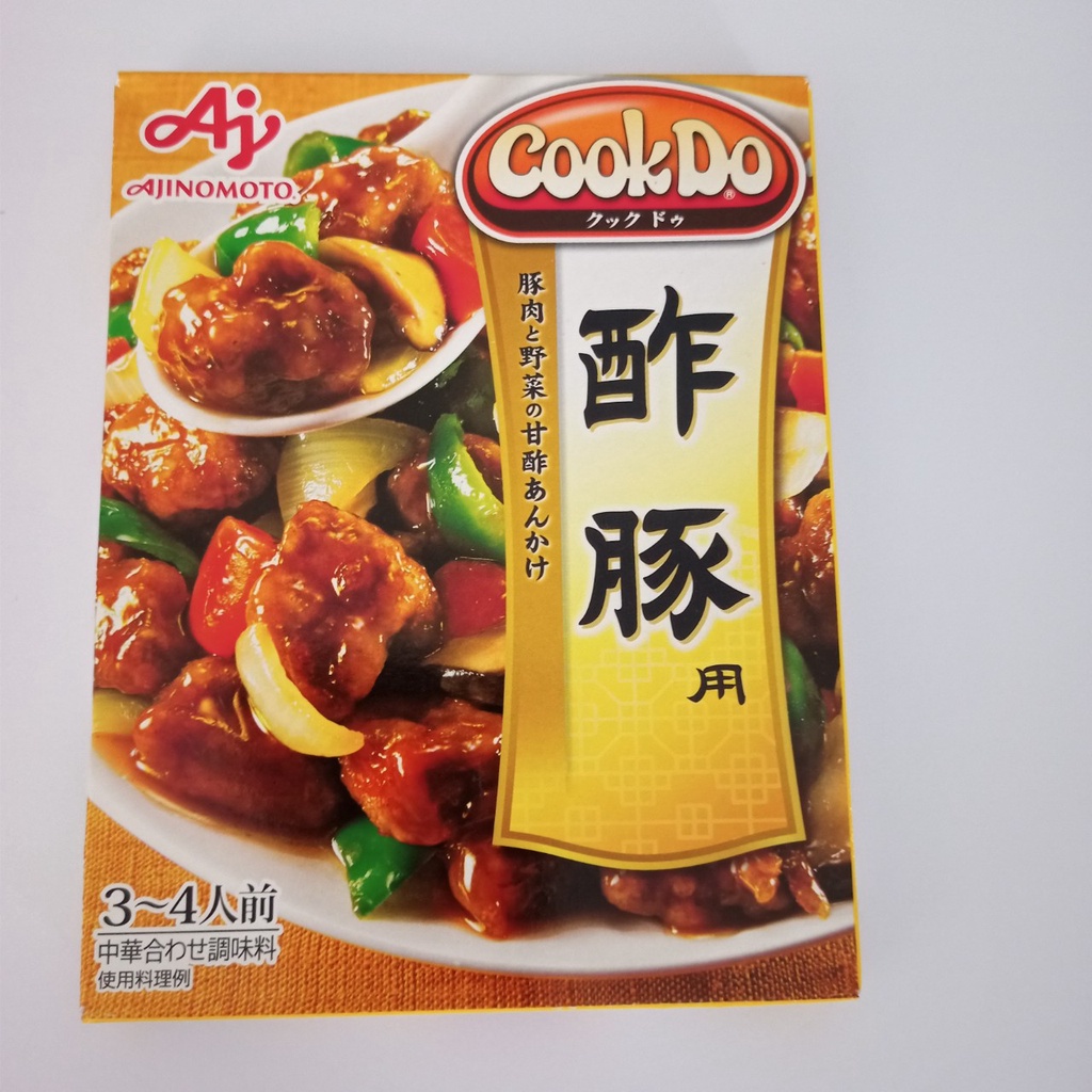 AJINOMOTO COOK DO SUBUTA 140g.ซอสปรุงรสญี่ปุ่นสำหรับทำหมูผัดเปรี้ยวหวาน Japanese seasoning sauce for