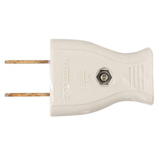ปลั๊กเสียบเดี่ยว 2 ขาแบน DIY SQUARE PLUG ADAPTER 2P SINGLE DIY