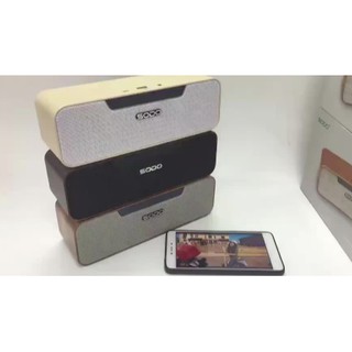 SODO รุ่น L4 Wireless Bluetooth Speaker USB Card Sound Mini Stereo Player For Mobile Computer Outdoor Radio