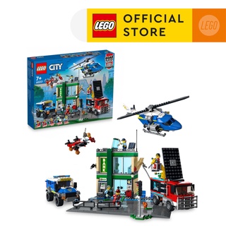 LEGO® City Police 60317 Police Chase at the Bank Playset (915 Pieces)