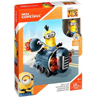 Mega Construx ตัวต่อ มินเนี่ยน Despicable Me 3 Gru’s Car set ของแท้