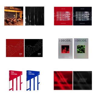 【pre-order】อัลบั้ม iKON 2nd Album : Return / i Decide / iKON EP ALBUM NEW KIDS : THE FINAL / Begin / CONTINUE