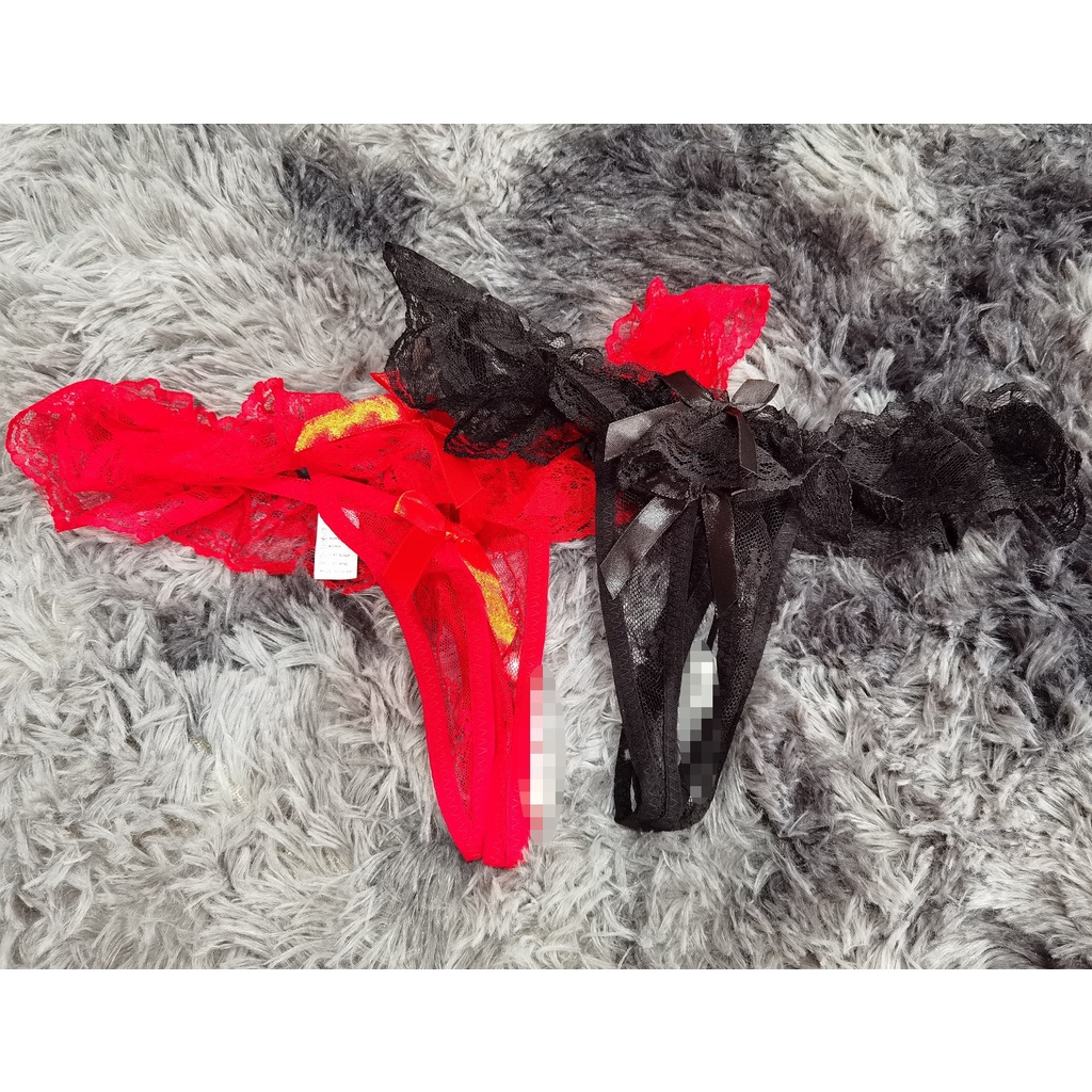 จีสตริง กางเกงในเซ็กซี่ ชุดนอนไม่ได้นอน ชุดนอนเซ็กซี่ พร้อมส่ง [P-0003]