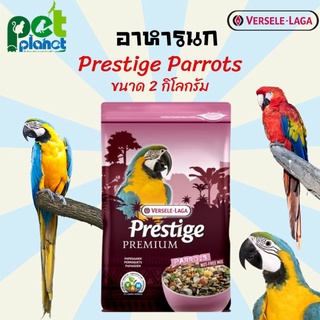 [2kg.] อาหารนก Prestige Premium Parrots อาหารพรีเมี่ยมสำหรับนกแก้ว นกแก้วมาคอร์ Versele Laga Prestige Parrots