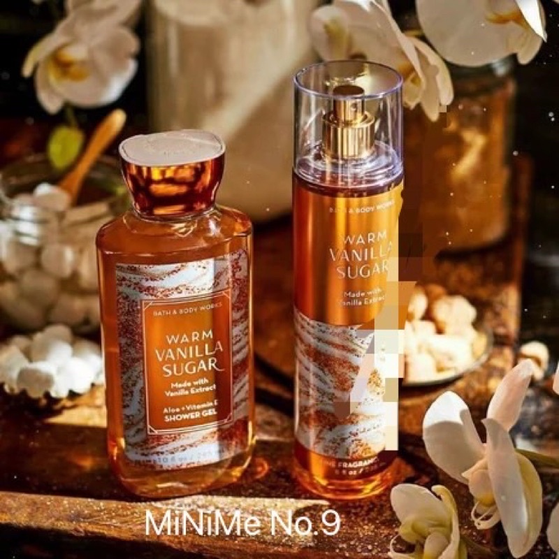 (แท้) Bath&Body Works WARM VANILLA SUGAR collection