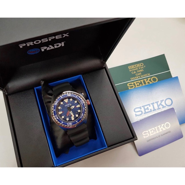 Seiko  SUN065 Special Edition Padi Kinetic GMT Diver ของใหม่ แท้ 💯เครื่องศูนย์ Seiko
