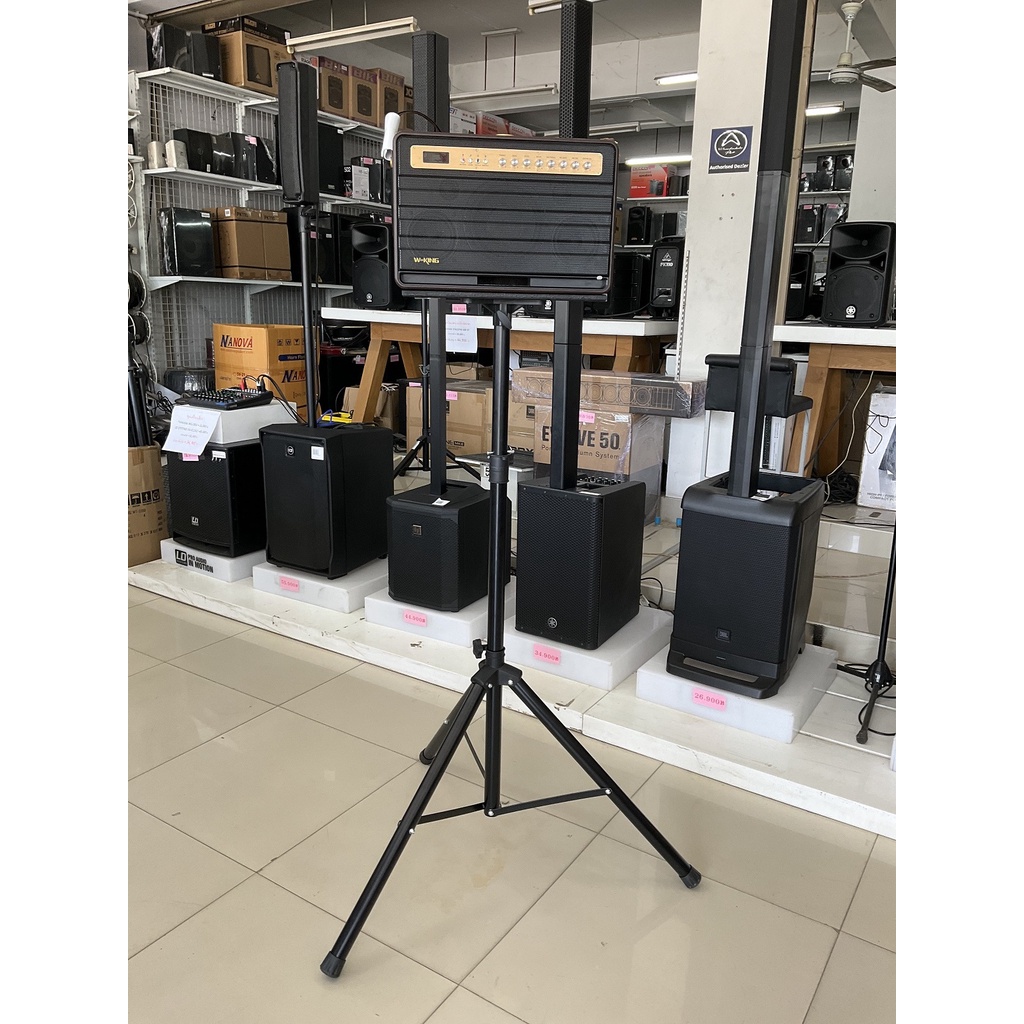 ฟรีค่าส่ง WKING K6Lขาตั้งตู้ลำโพงพร้อมแป้นรับ SPS502M ตรงรุ่น