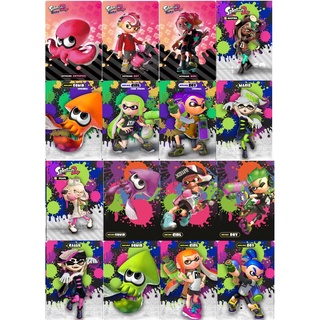 Splatoon  20 ใบ ใช้ได้กับทั้งภาค 1 2 3