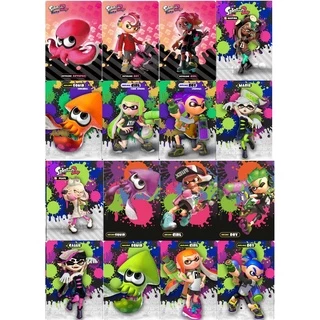 Splatoon 30 ใบแบบซื้อทีละ ใบ ใช้ได้กับทั้งภาค 1 2 3 และ raider