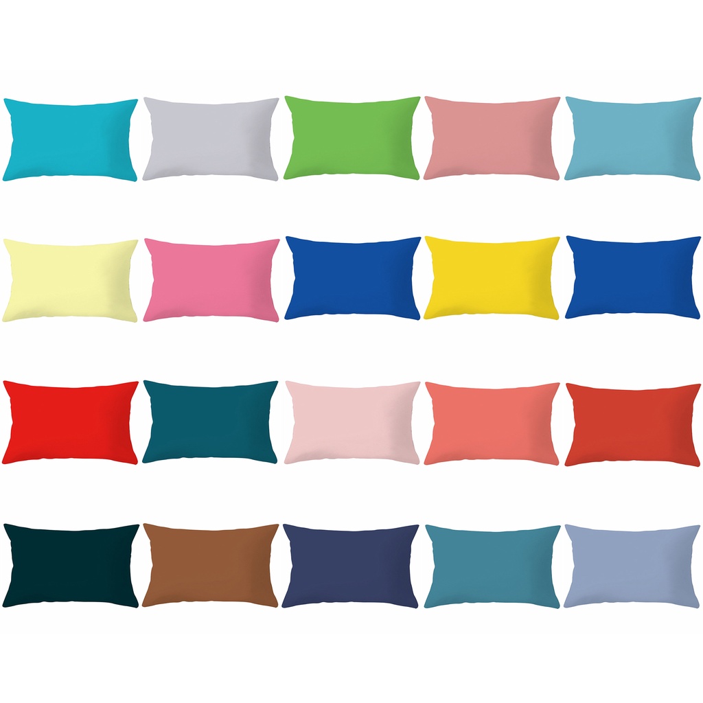 <COD>ปลอกหมอนอิงสองด้านสี่เหลี่ยมผืนผ้าสีชมพู 3050.4060.ปลอกหมอนเอวสีทึบตุ๊กตาสั้น.ปลอกหมอนโซฟาตกแต่งบ้าน
