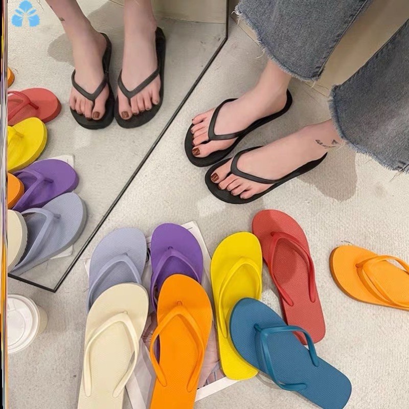พร้อมส่ง รองเท้าแตะแฟชั่นผู้หญิง มี 8 สี นิ่ม ใส่สบาย น้ำหนักเบา พร้อมส่งครบสี